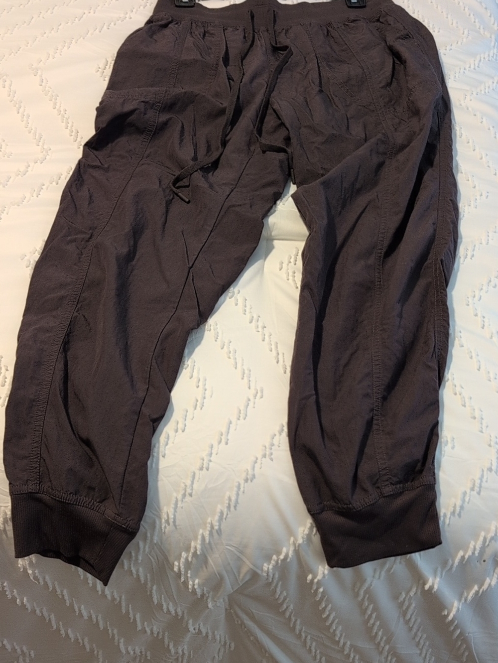 CALIA by Carrie Underwood Women's Dark Brown Drawstring Joggers